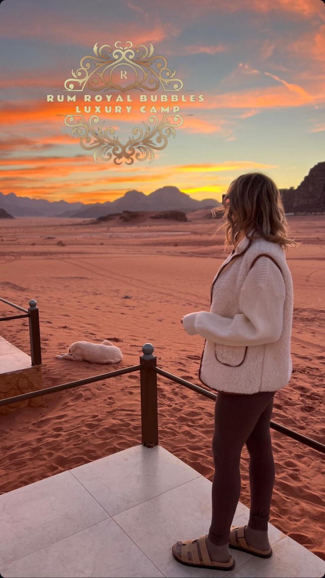 Rum Royal Bubbles Luxury Camp Lägenhet Wadi Rum Exteriör bild