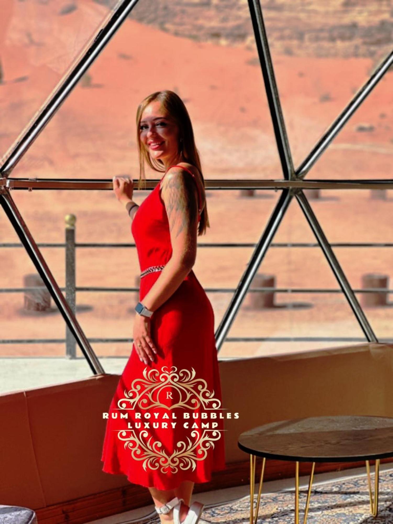 Rum Royal Bubbles Luxury Camp Lägenhet Wadi Rum Exteriör bild