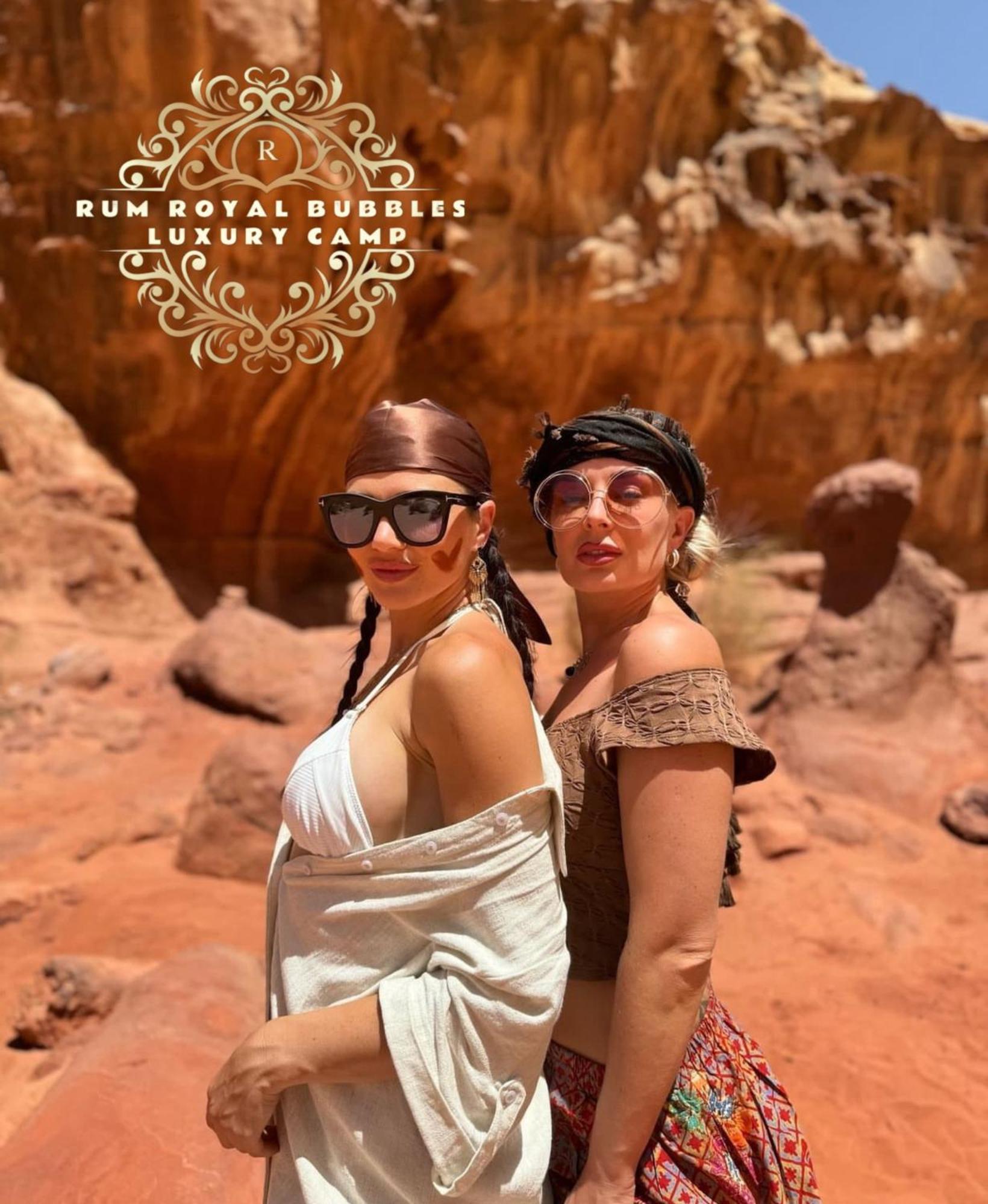 Rum Royal Bubbles Luxury Camp Lägenhet Wadi Rum Exteriör bild